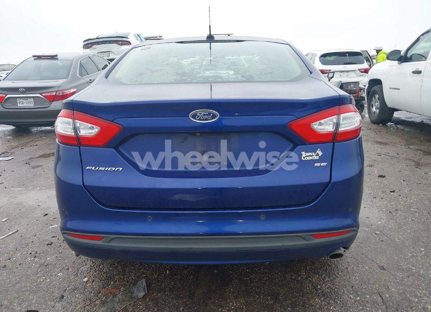 Photo 15 of 2016 Ford Fusion SE (VIN 3FA6P0H7XGR313158)