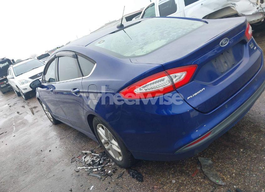 Photo 3 of 2016 Ford Fusion SE (VIN 3FA6P0H7XGR313158)