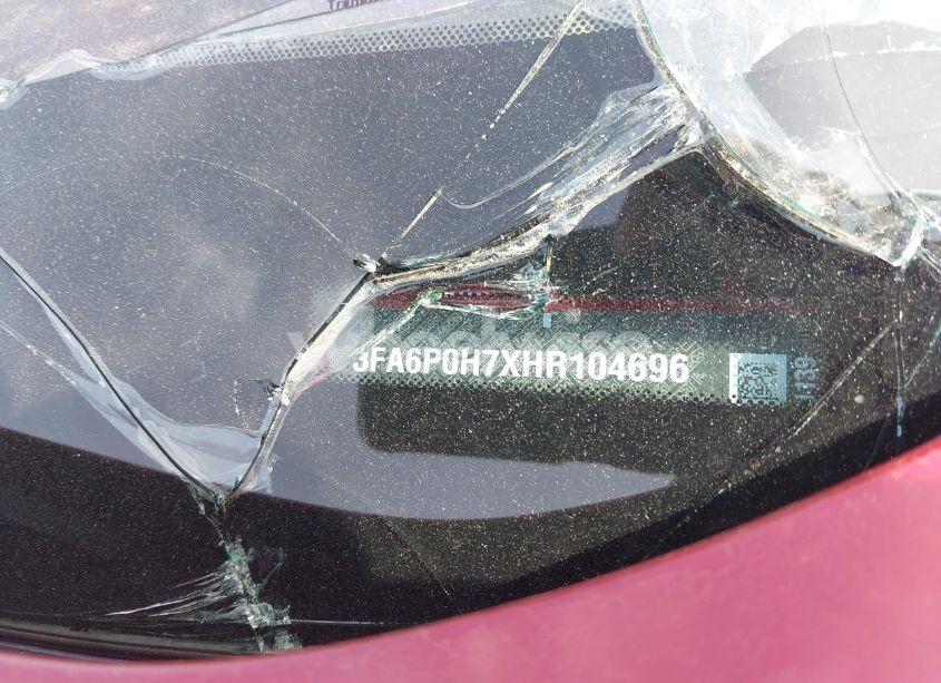 Photo 9 of 2017 Ford Fusion SE (VIN 3FA6P0H7XHR104696)