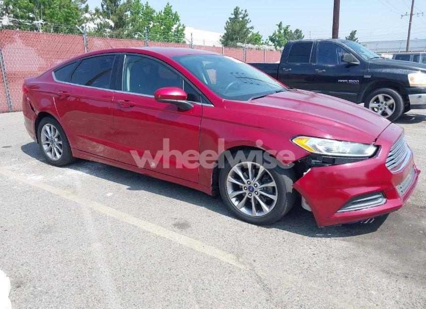 2017 Ford Fusion SE (VIN 3FA6P0H7XHR416565) main photo