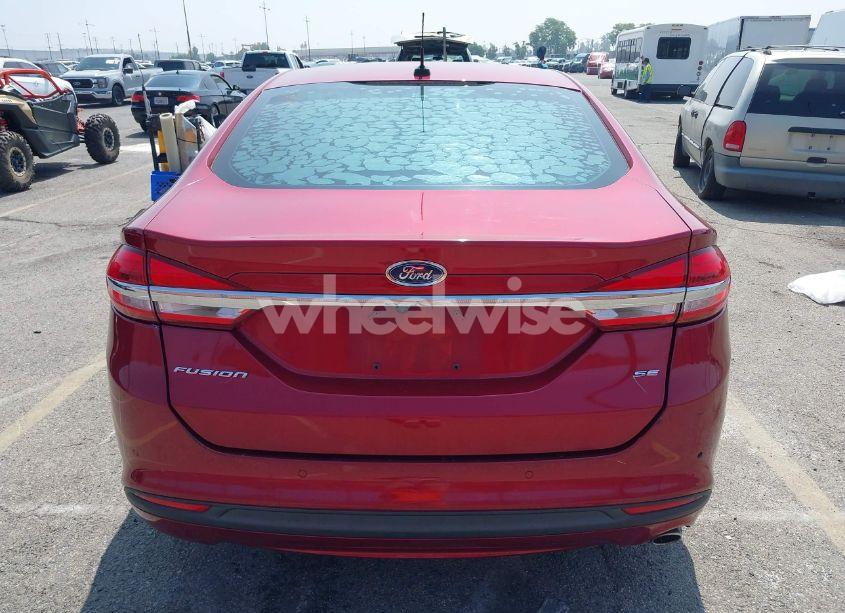 Photo 16 of 2017 Ford Fusion SE (VIN 3FA6P0H7XHR416565)