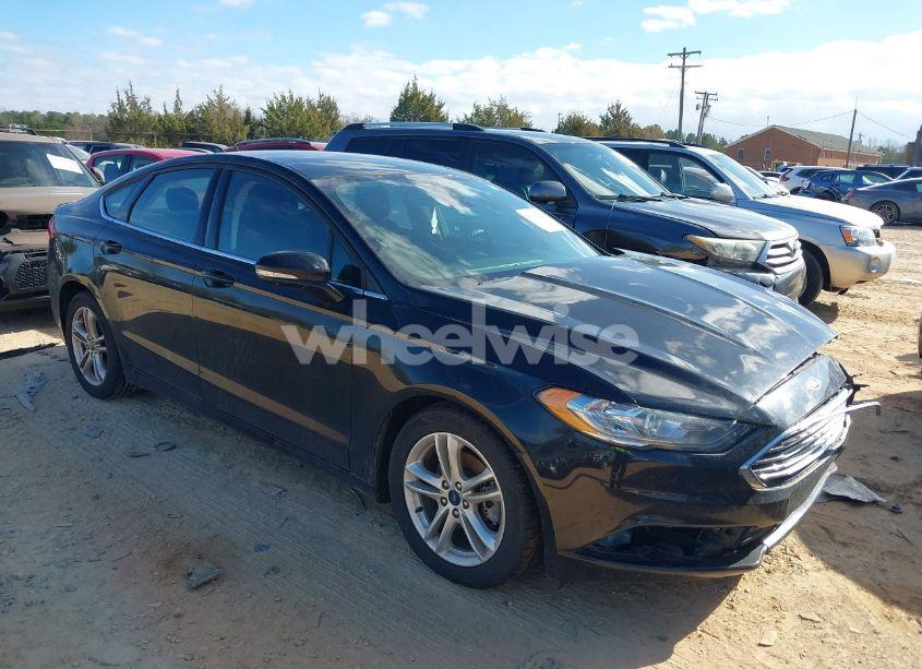 2018 Ford Fusion SE (VIN 3FA6P0H7XJR159283) main photo