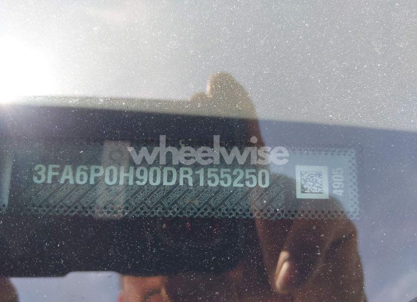 Photo 9 of 2013 Ford Fusion SE (VIN 3FA6P0H90DR155250)