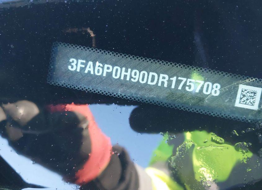 Photo 9 of 2013 Ford Fusion SE (VIN 3FA6P0H90DR175708)