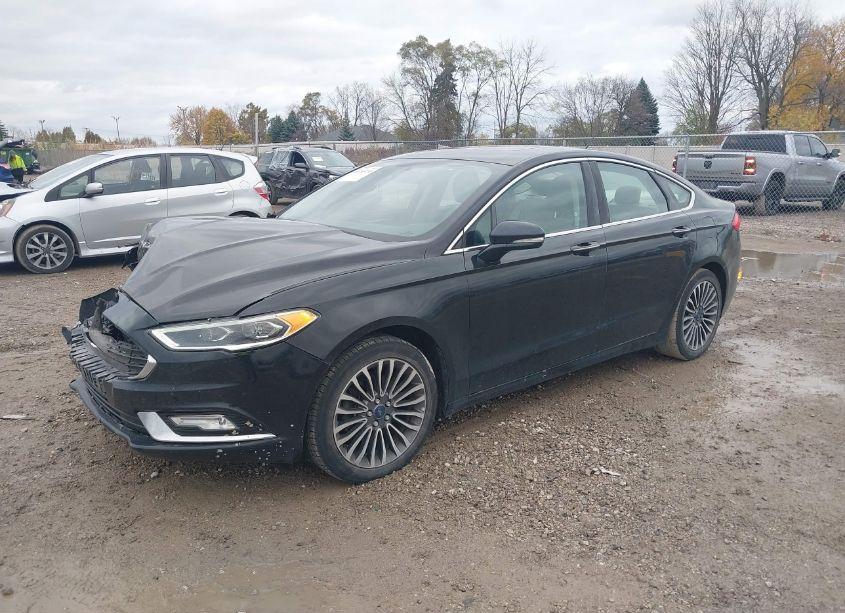 Photo 2 of 2017 Ford Fusion SE (VIN 3FA6P0H91HR186223)
