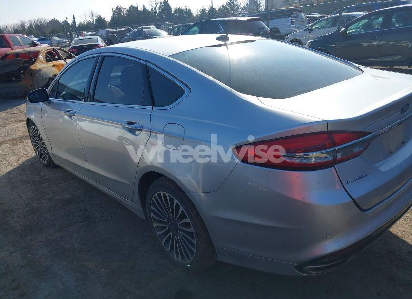 Photo 3 of 2017 Ford Fusion SE (VIN 3FA6P0H91HR200363)