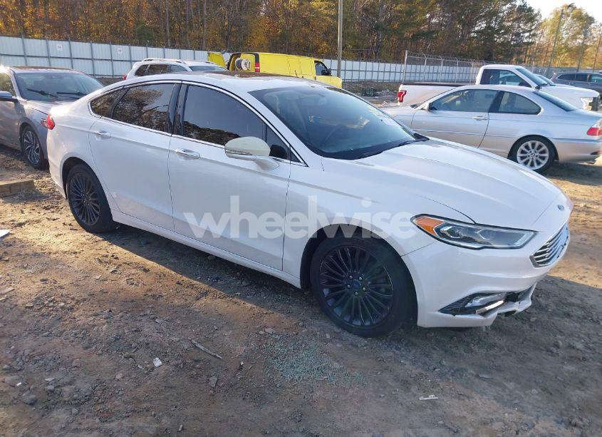 2017 Ford Fusion SE (VIN 3FA6P0H91HR266668) main photo