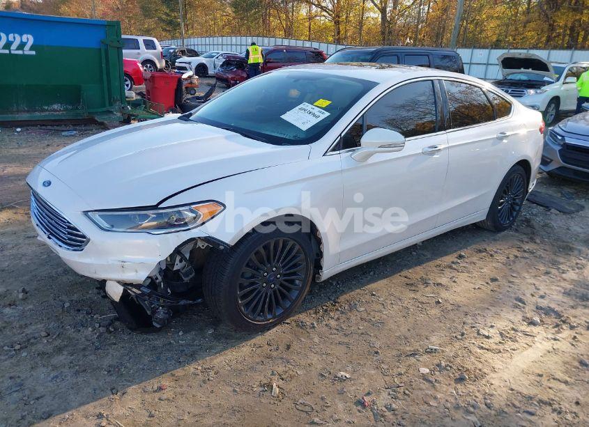 Photo 2 of 2017 Ford Fusion SE (VIN 3FA6P0H91HR266668)