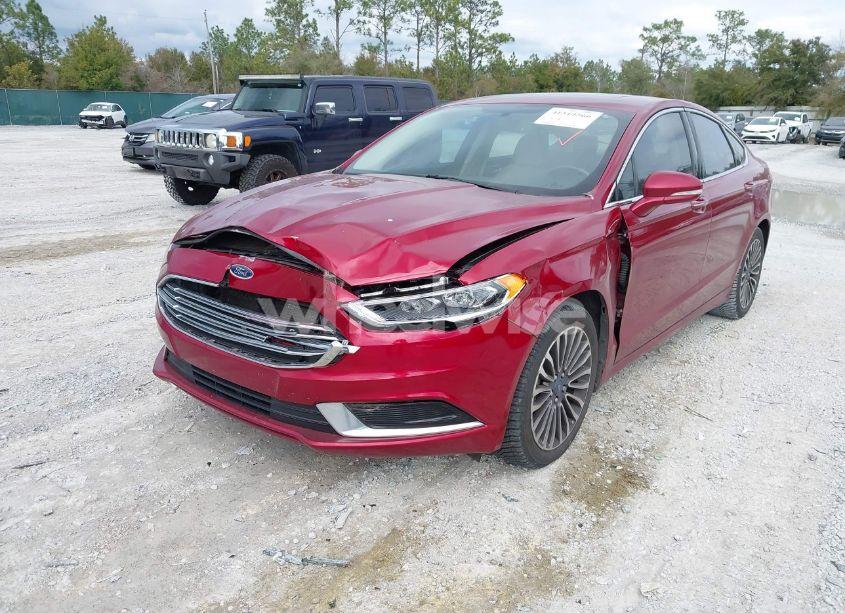 Photo 2 of 2018 Ford Fusion SE (VIN 3FA6P0H91JR255238)