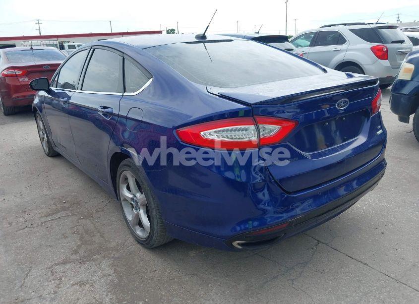 Photo 3 of 2016 Ford Fusion SE (VIN 3FA6P0H92GR258867)