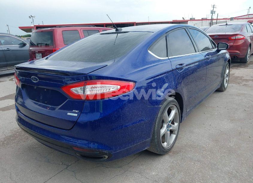 Photo 4 of 2016 Ford Fusion SE (VIN 3FA6P0H92GR258867)