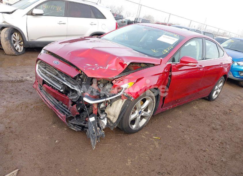 Photo 2 of 2016 Ford Fusion SE (VIN 3FA6P0H92GR278505)