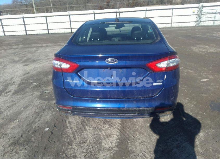 Photo 15 of 2016 Ford Fusion SE (VIN 3FA6P0H92GR355955)