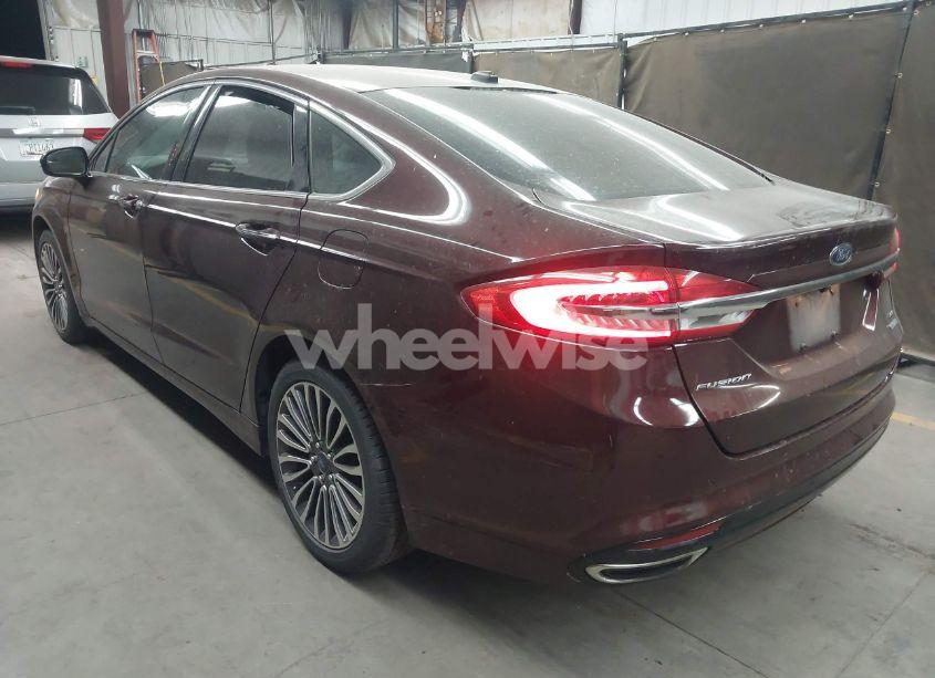 Photo 3 of 2017 Ford Fusion SE (VIN 3FA6P0H92HR105567)