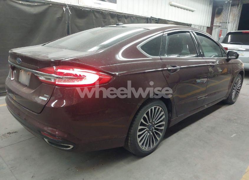 Photo 4 of 2017 Ford Fusion SE (VIN 3FA6P0H92HR105567)