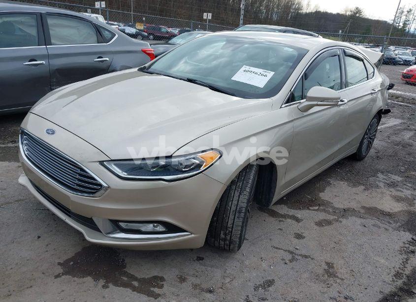 Photo 2 of 2017 Ford Fusion SE (VIN 3FA6P0H92HR212019)