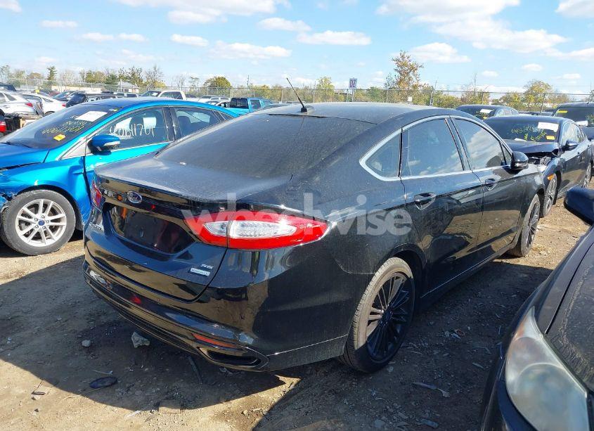 Photo 4 of 2016 Ford Fusion SE (VIN 3FA6P0H93GR101168)