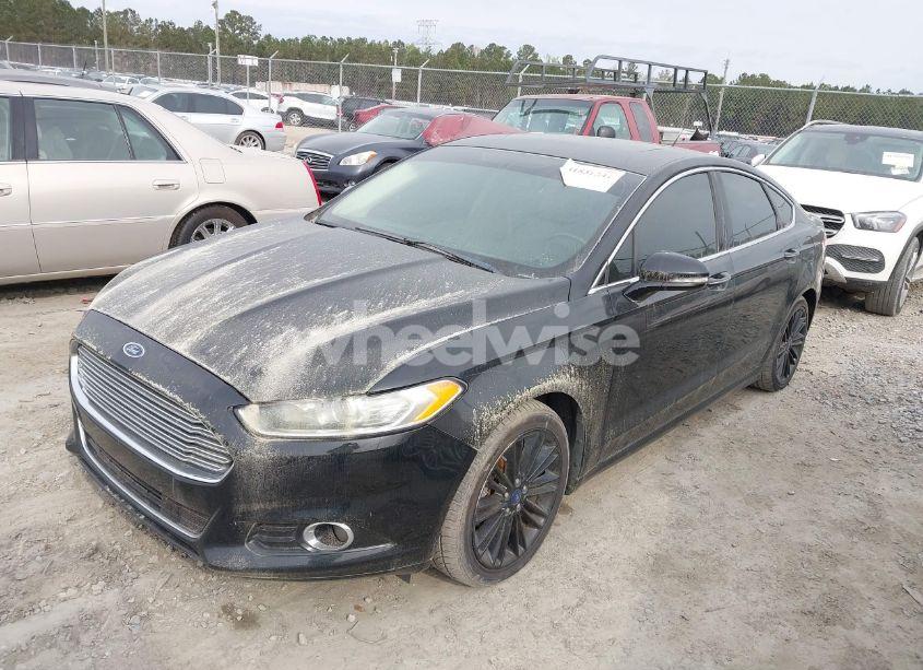 Photo 2 of 2016 Ford Fusion SE (VIN 3FA6P0H93GR101736)