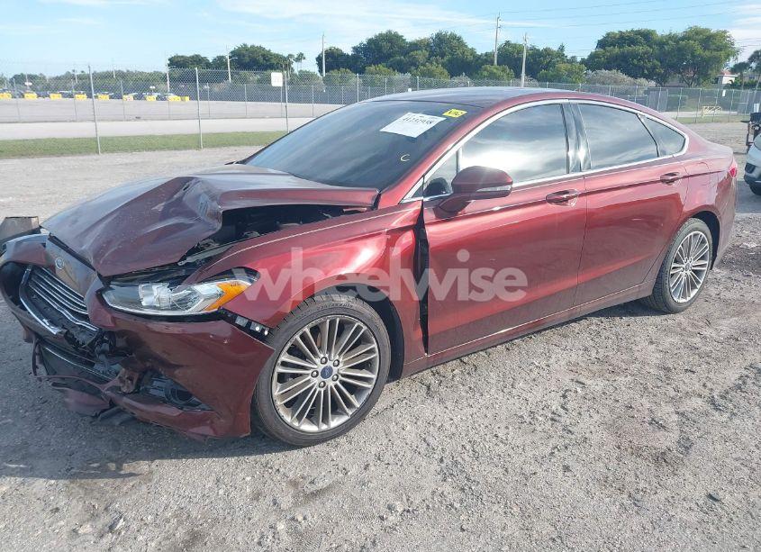 Photo 2 of 2016 Ford Fusion SE (VIN 3FA6P0H93GR210293)