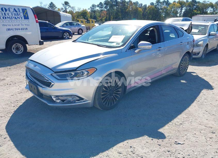 Photo 2 of 2017 Ford Fusion SE (VIN 3FA6P0H93HR149867)