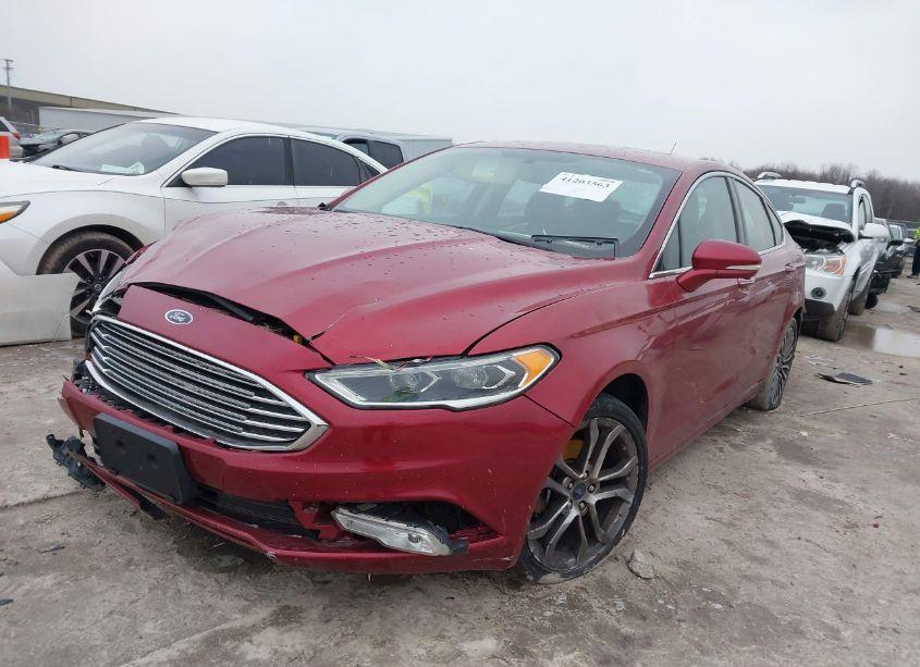 Photo 2 of 2017 Ford Fusion SE (VIN 3FA6P0H93HR203328)