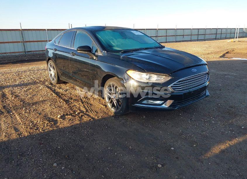 2018 Ford Fusion SE (VIN 3FA6P0H93JR158333) main photo