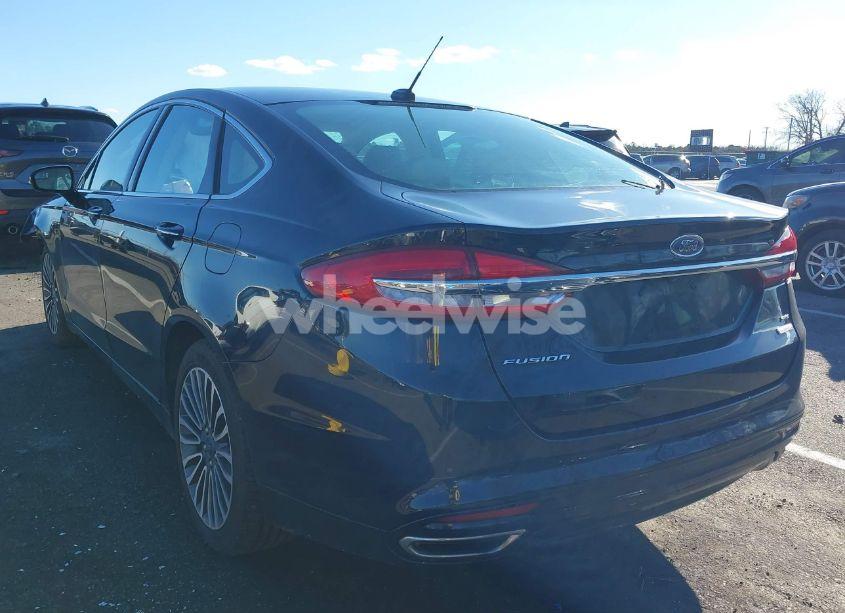 Photo 3 of 2017 Ford Fusion SE (VIN 3FA6P0H94HR183686)