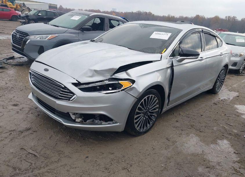 Photo 2 of 2017 Ford Fusion SE (VIN 3FA6P0H94HR211177)