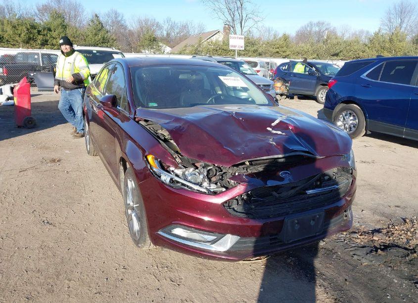 2017 Ford Fusion SE (VIN 3FA6P0H94HR212880) main photo