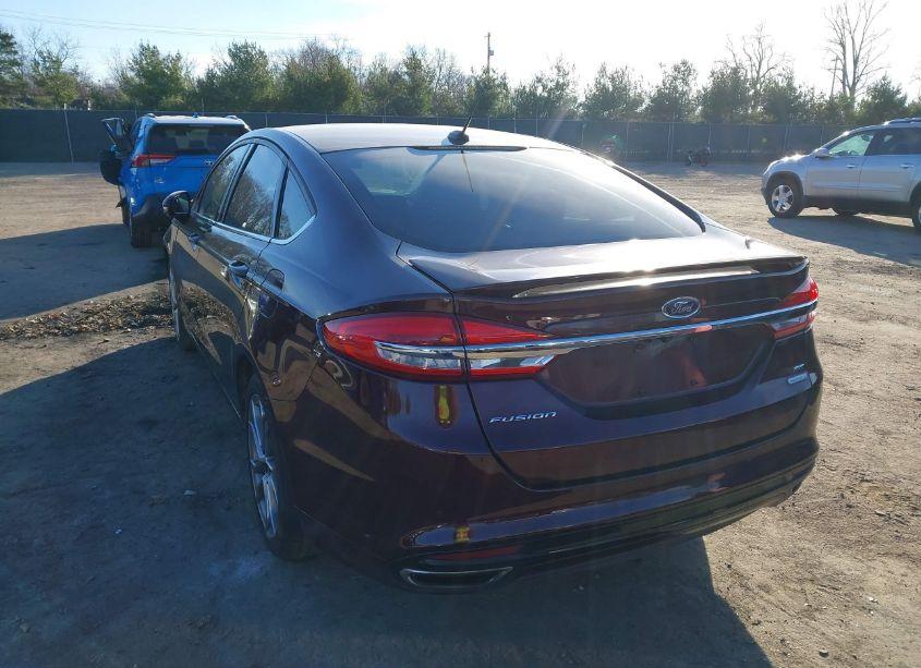Photo 3 of 2017 Ford Fusion SE (VIN 3FA6P0H94HR212880)