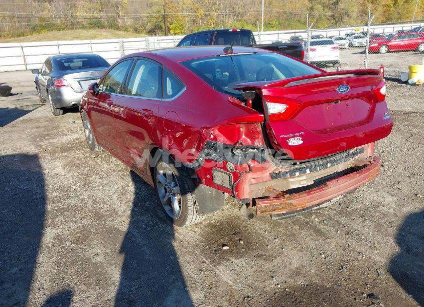 Photo 3 of 2014 Ford Fusion SE (VIN 3FA6P0H95ER231997)
