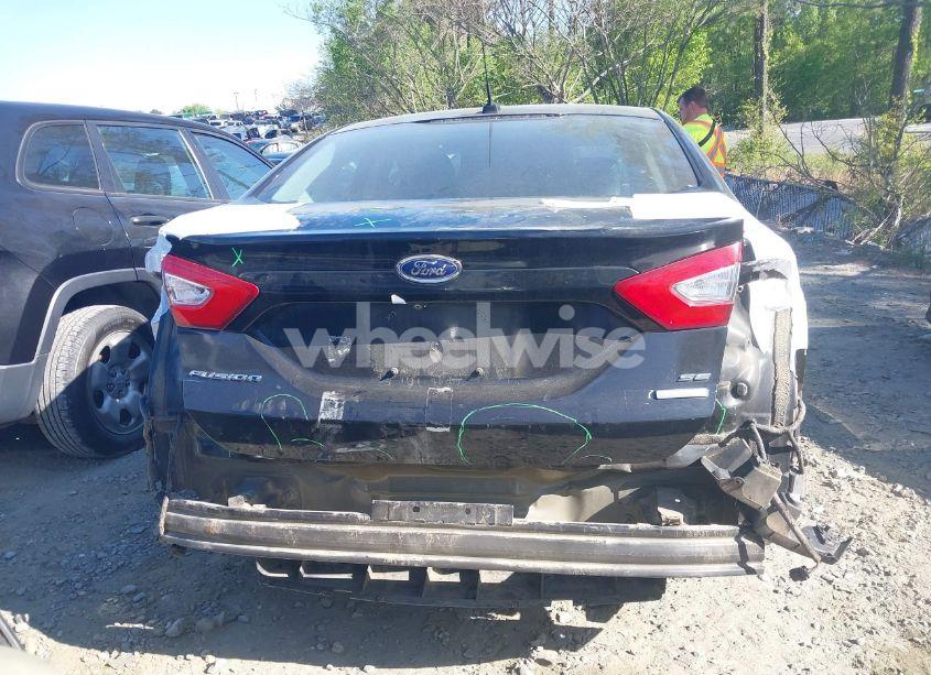 Photo 6 of 2016 Ford Fusion SE (VIN 3FA6P0H95GR376217)