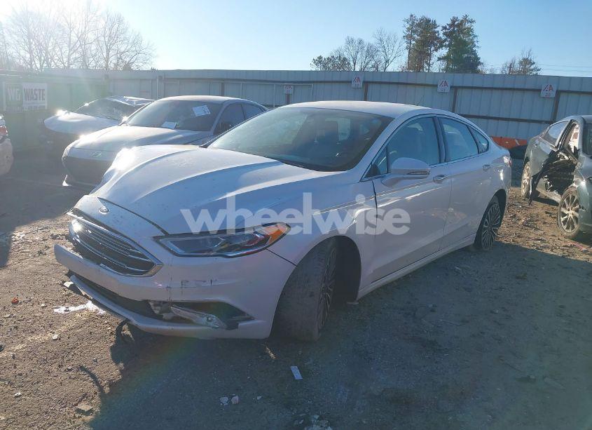 Photo 2 of 2017 Ford Fusion SE (VIN 3FA6P0H95HR394671)