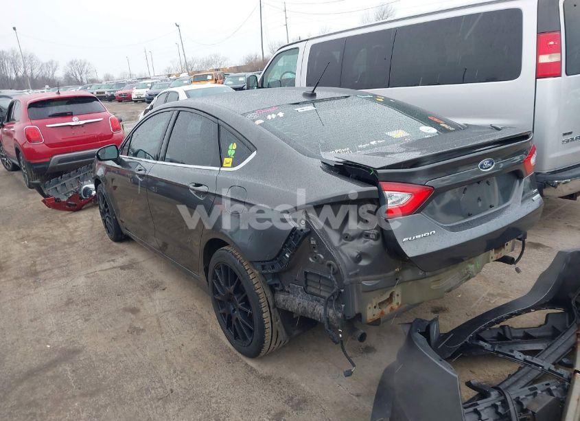 Photo 3 of 2015 Ford Fusion SE (VIN 3FA6P0H96FR221268)