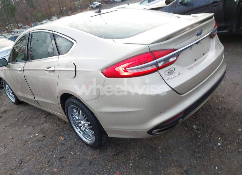 Photo 3 of 2017 Ford Fusion SE (VIN 3FA6P0H96HR281425)
