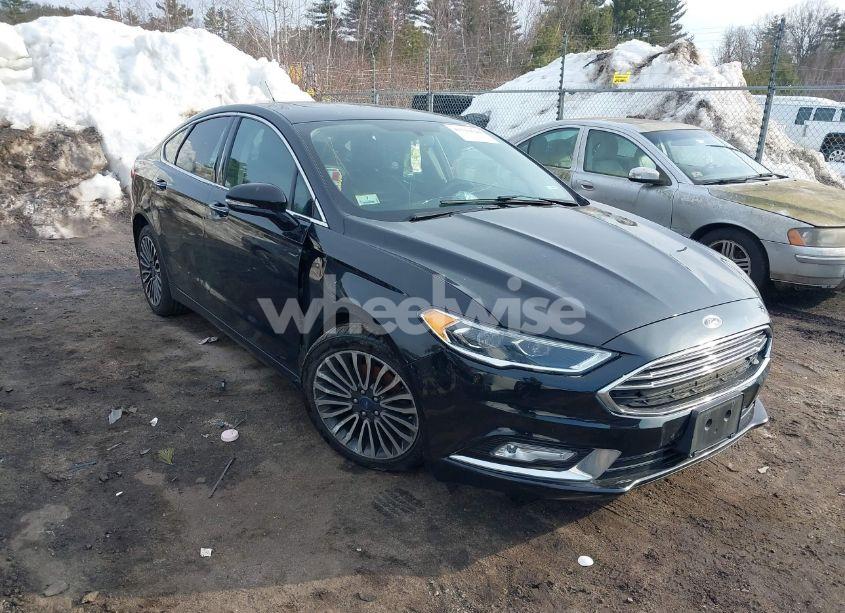 2017 Ford Fusion SE (VIN 3FA6P0H96HR338206) main photo
