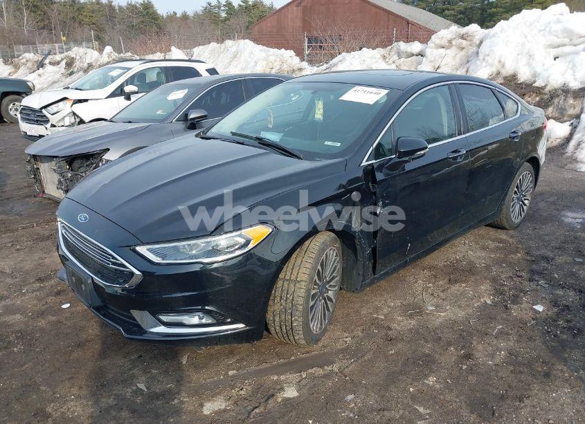 Photo 2 of 2017 Ford Fusion SE (VIN 3FA6P0H96HR338206)