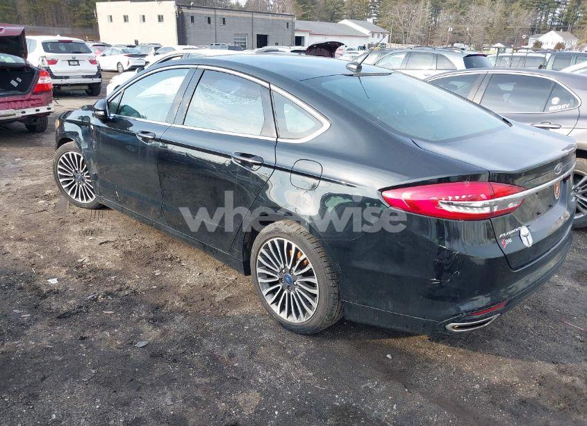 Photo 3 of 2017 Ford Fusion SE (VIN 3FA6P0H96HR338206)