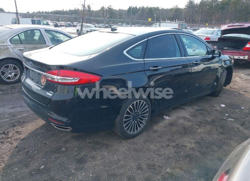 Photo 4 of 2017 Ford Fusion SE (VIN 3FA6P0H96HR338206)