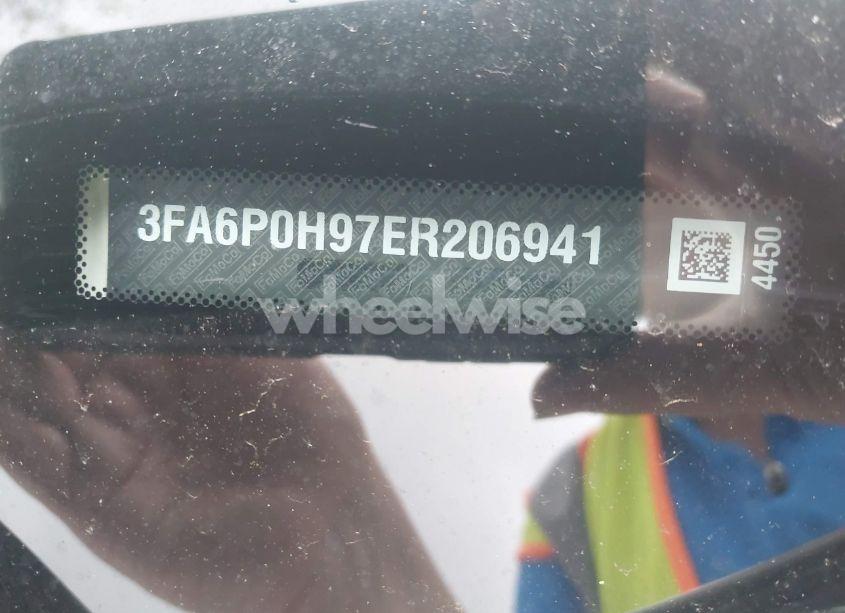 Photo 9 of 2014 Ford Fusion SE (VIN 3FA6P0H97ER206941)