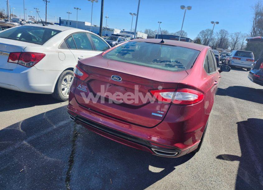 Photo 4 of 2016 Ford Fusion (VIN 3FA6P0H97GR220969)