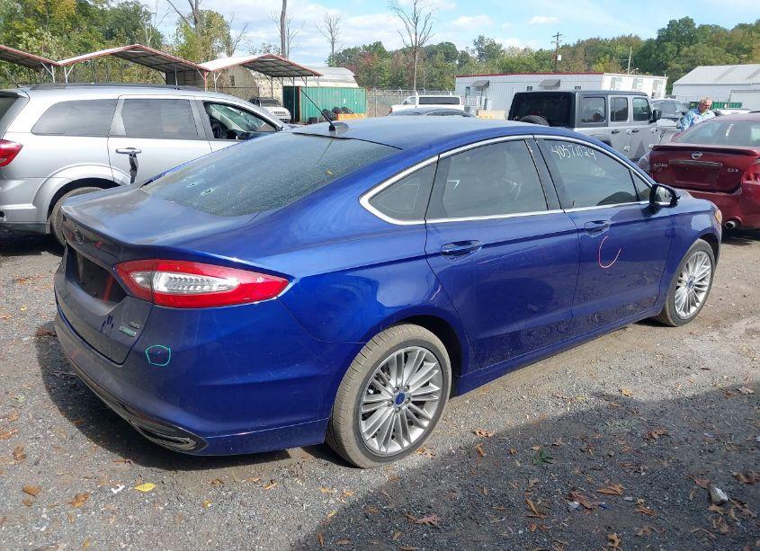 Photo 4 of 2016 Ford Fusion SE (VIN 3FA6P0H97GR255561)