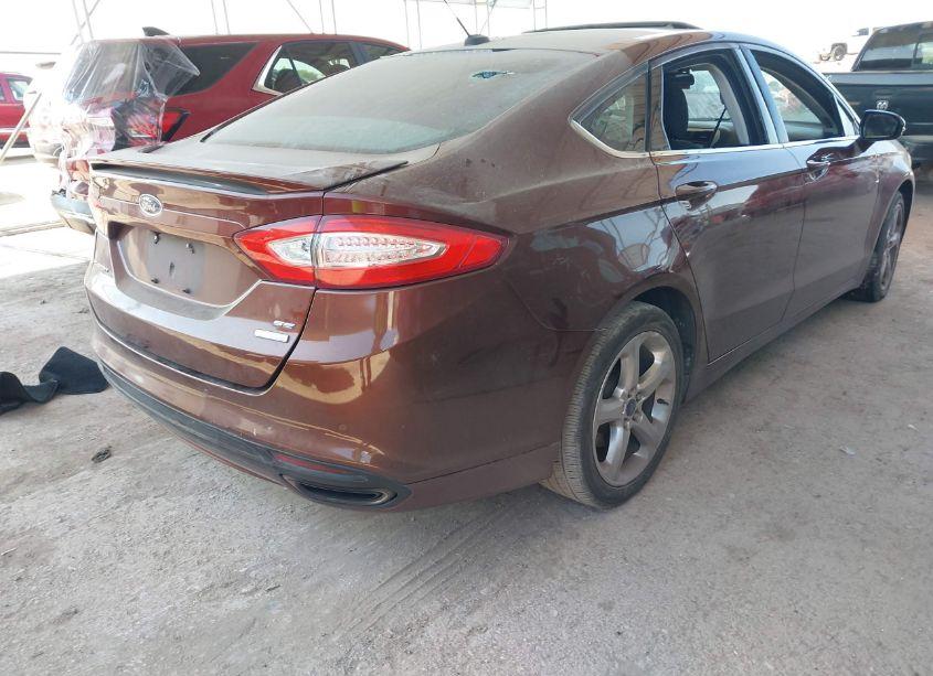 Photo 4 of 2016 Ford Fusion SE (VIN 3FA6P0H97GR353117)