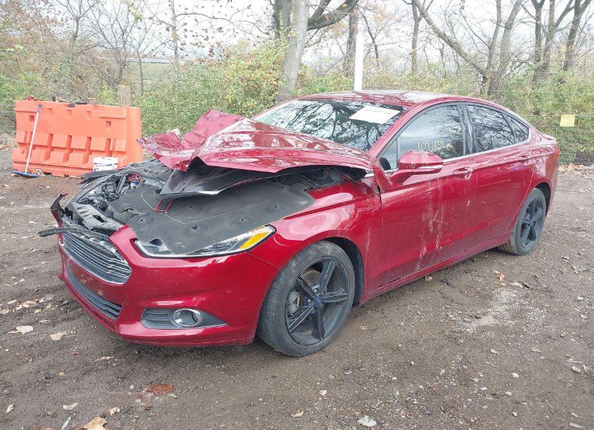 Photo 2 of 2016 Ford Fusion SE (VIN 3FA6P0H98GR254550)