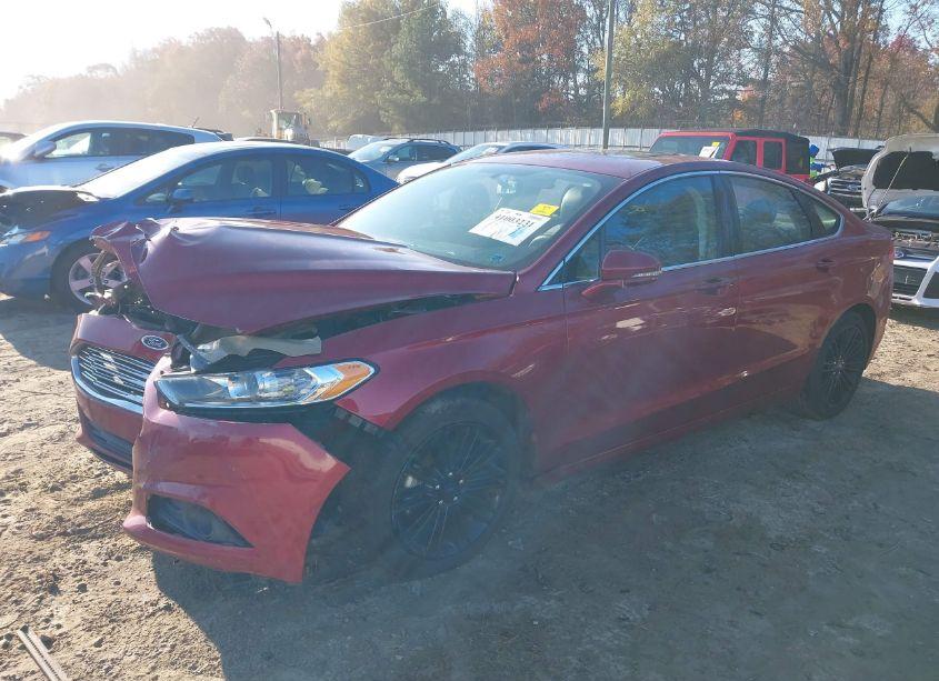 Photo 2 of 2016 Ford Fusion SE (VIN 3FA6P0H98GR394002)