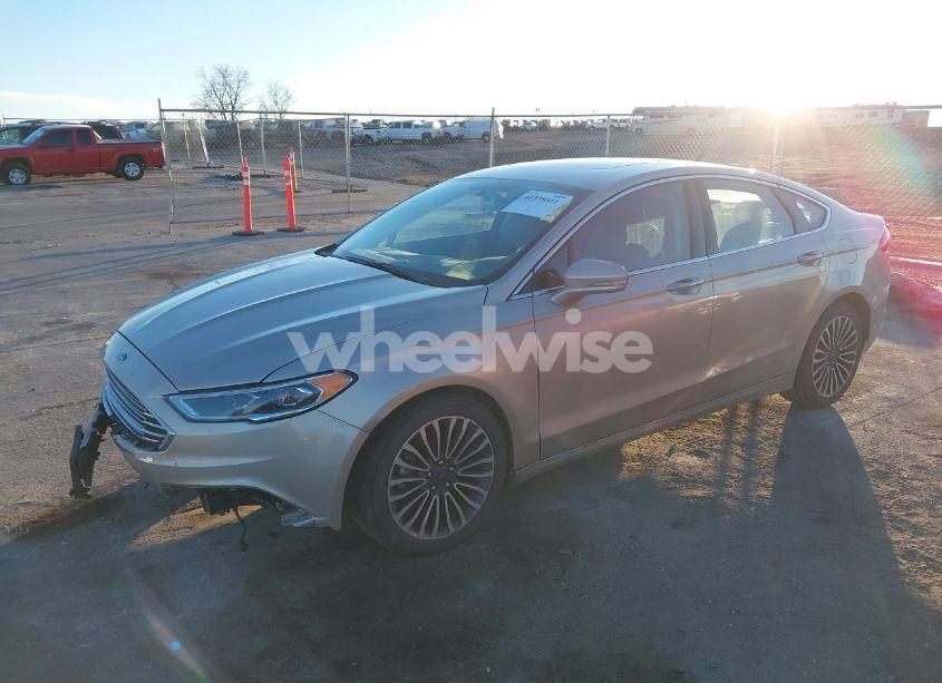 Photo 2 of 2017 Ford Fusion SE (VIN 3FA6P0H98HR181021)