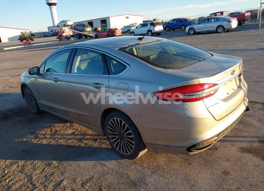 Photo 3 of 2017 Ford Fusion SE (VIN 3FA6P0H98HR181021)