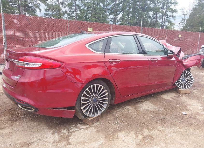 Photo 4 of 2017 Ford Fusion SE (VIN 3FA6P0H98HR194917)