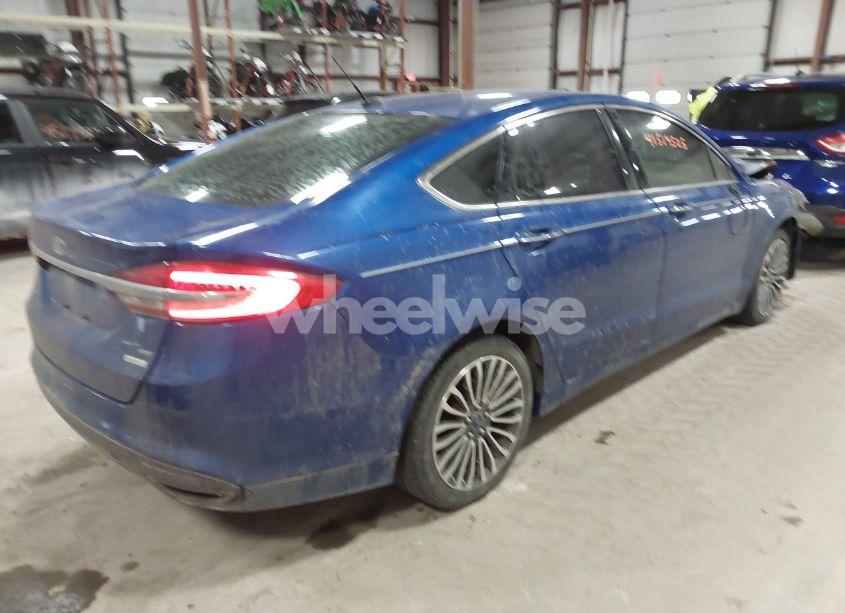 Photo 4 of 2017 Ford Fusion SE (VIN 3FA6P0H98HR282852)