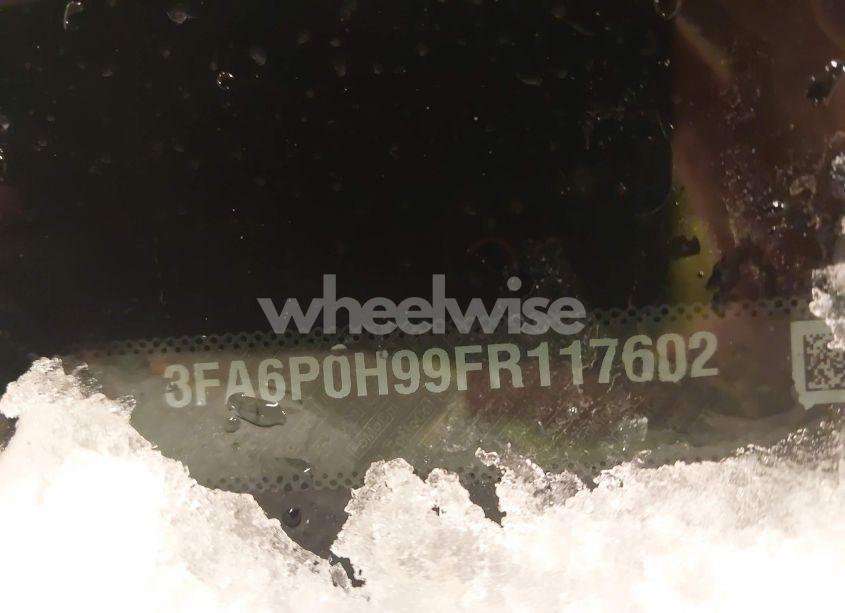 Photo 9 of 2015 Ford Fusion SE (VIN 3FA6P0H99FR117602)